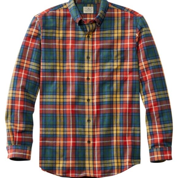 LL Bean Mens Scotch Plaid - Picture 1 of 4